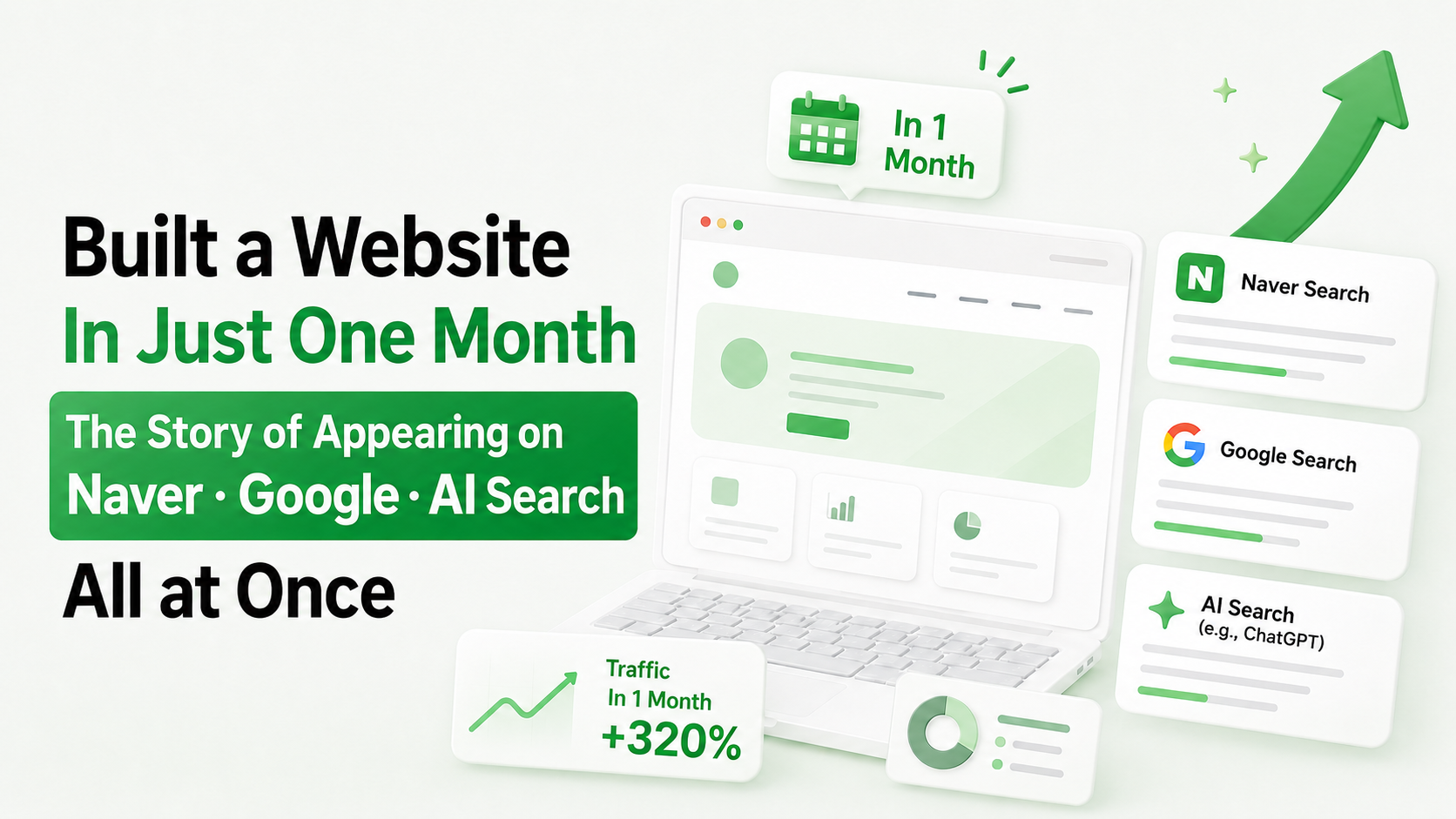 One Month After Launch: Naver, Google, and AI Search Exposure Together hero image