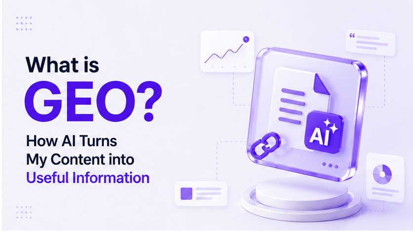 What is GEO? How to get AI to use your content when generating answers